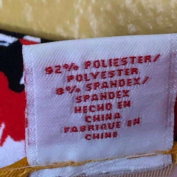 Ruby Rd. Shirt Red Black Sleeveless Top Petite L - Picture 6 of 6